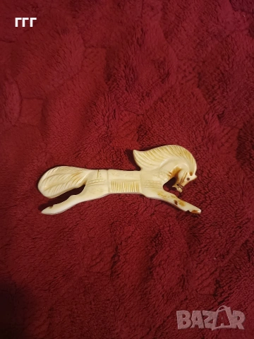 Старо  конче  от  кост , снимка 2 - Антикварни и старинни предмети - 53061527