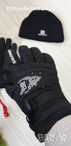 Salomon Gore Tex + Шапка Mens  ОРИГИНАЛ! Мъжки Ръкавици и ШАПКА!, снимка 7 - Шапки - 39445130