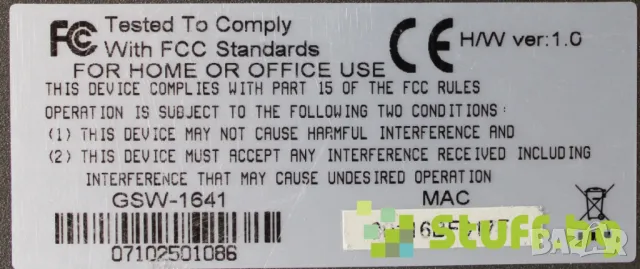 Суич LevelOne GSW-1641, снимка 4 - Суичове - 50309424