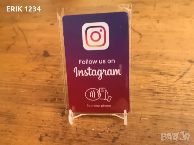 NFC Google и Instagram карти, снимка 5 - Рекламни табели - 55892230