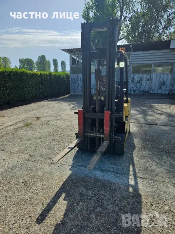 продавам Мотокар Hyster 3т газ , вдига на 5.7м + своб. ход, снимка 4 - Индустриална техника - 52793032