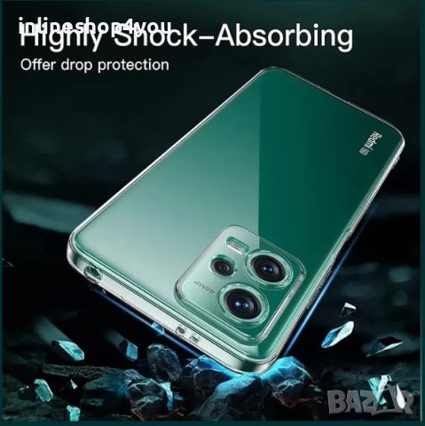 Прозрачен 360 Градуса Кейс за Xiaomi Redmi Note 12 / 11 Pro / 10 / 9S, снимка 3 - Калъфи, кейсове - 40661140