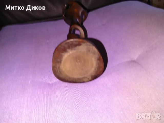 Дървена скулптурка Н-205мм става и за сухи цветя отлична, снимка 5 - Декорация за дома - 47677389