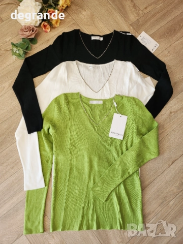 Дамски блузи финно плетиво