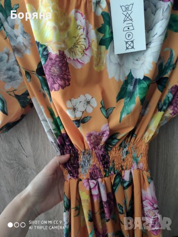 НАМАЛЕНА - Lakerta нова лятна дълга рокля, снимка 9 - Рокли - 41104455