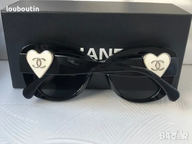 CH дамски слънчеви очила черни , снимка 12 - Слънчеви и диоптрични очила - 48002716
