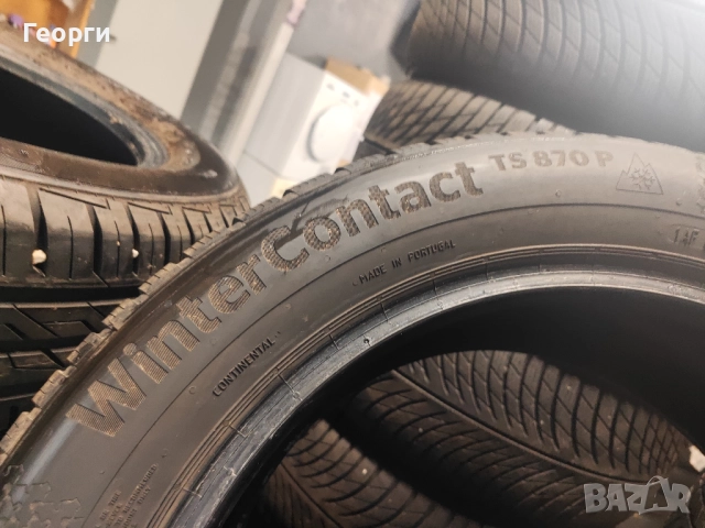 4бр. зимни гуми 215/55/17 Continental, снимка 5 - Гуми и джанти - 52000877