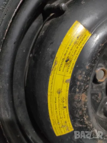 Резервна гума (патерица) за Honda civic coupe и други., снимка 5 - Гуми и джанти - 49387552