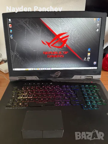 ASUS ROG g703g i7 8750H, 32gb RAM, RTX 2080, 2x512GB SSD, 1TB SSHD