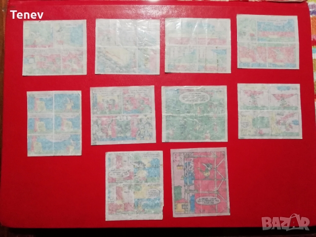 Картинки от дъвки Tipi- tip - 10 бр., снимка 2 - Колекции - 36106589