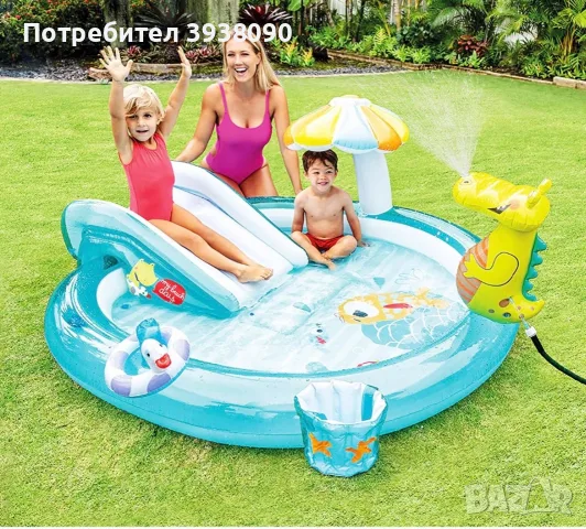 Детски надуваем басейн Intex, снимка 2 - Басейни и аксесоари - 55849230