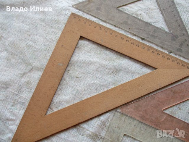 Триъгълници и линии ученически за чертане по БДС, снимка 2 - Ученически пособия, канцеларски материали - 34413894