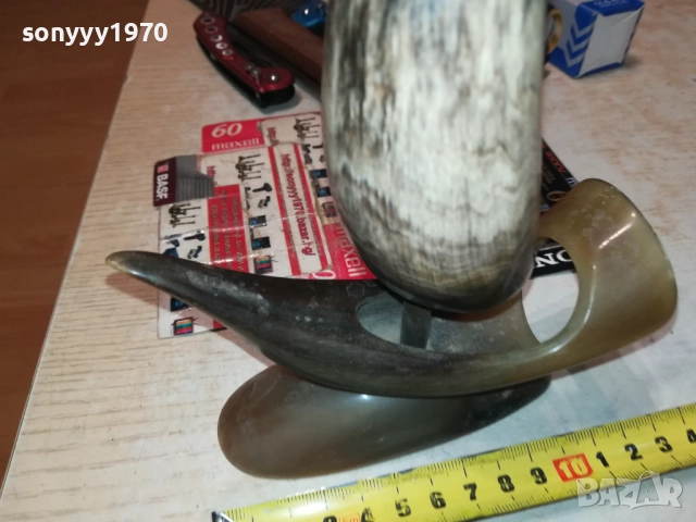 ПЛАТНОХОДКА ОТ РОГ-АНТИКА 0509251118LCHERY, снимка 7 - Антикварни и старинни предмети - 51613407