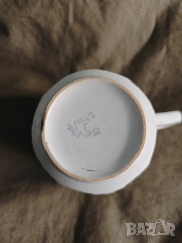 порцеланова чаша ОК Салют звезда, снимка 3 - Чаши - 53639098