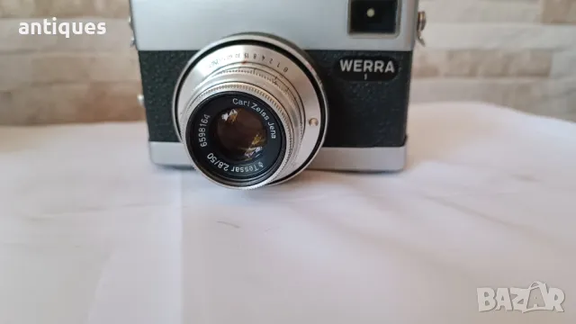 Стар механичен фотоапарат - WERRA 1 - 1955г. - Made in GDR , снимка 10 - Антикварни и старинни предмети - 47711757