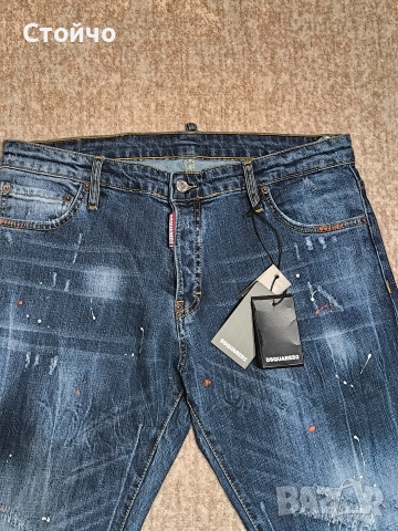 DSQUARED 2 - 995 мъжки дънки и блузка, снимка 6 - Дънки - 52976692