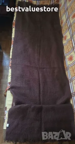 Шал Кафяв Нов Топъл, снимка 1