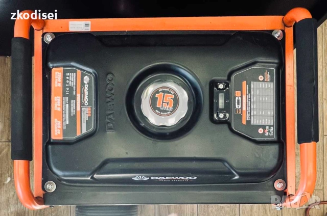 Генератор DAEWOO GD3500, снимка 4 - Други машини и части - 53693834