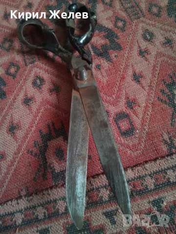 Ножица стара голяма 50990, снимка 4 - Антикварни и старинни предмети - 51393029