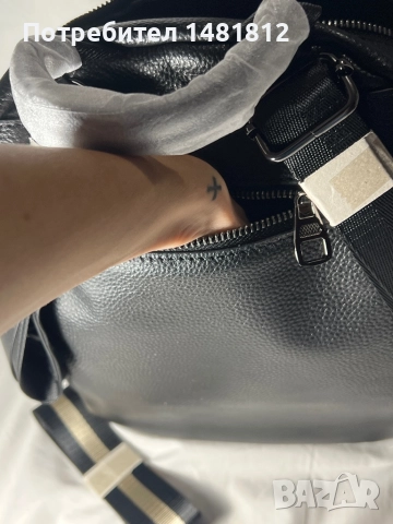 Унисекс естествена кожа черна раница , снимка 8 - Раници - 52975870