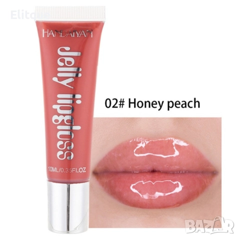 Овлажняващ цветен гланц за устни Jelly Gloss Lip HANDAIYAN, снимка 2 - Други - 52830806