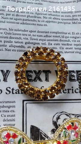 Ретро брошки в безупречно състояние , снимка 3 - Антикварни и старинни предмети - 53843432