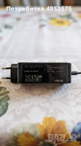 Оригинално зарядно за лаптоп ASUS 19V 3.42A 65W (Model: PA-1650-93), снимка 2 - Лаптоп аксесоари - 56016688