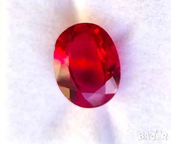 Естествен фасетиран рубин  5.90 k. Сертификат