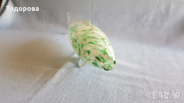 Стъклена фигура- Мурано, снимка 2 - Антикварни и старинни предмети - 33820292