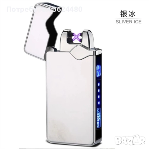 Акумулаторна електрическа ветроустойчива запалка  315-1, снимка 3 - Запалки - 52667197