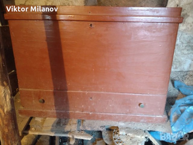 Стар дървен скрин, снимка 4 - Скринове - 35788821