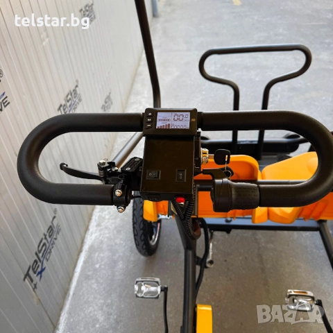 Електрическата рикша с педали Tourist-4 23Ah , снимка 5 - Мотоциклети и мототехника - 52414992