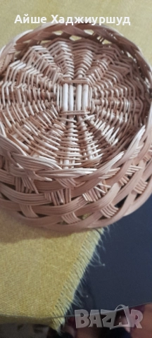 Плетен панер, снимка 3 - Декорация за дома - 51487212