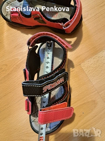 Детски сандали Спайдърмен, снимка 7 - Детски сандали и чехли - 50832391