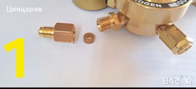 Азот редуктор, регулатор, редуцир-вентил 150bar, снимка 2 - Други машини и части - 51822196