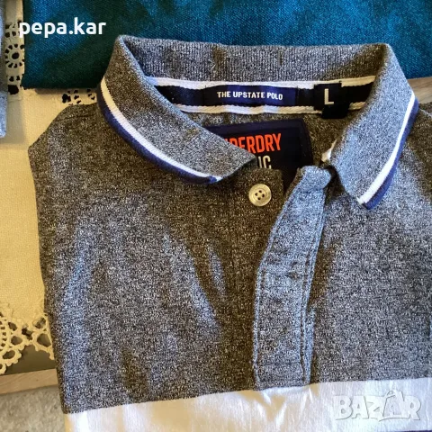 Super Dry мъжки блузи с яка,различни размери , снимка 4 - Блузи - 56175836