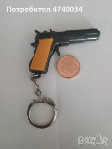 малко ключодържателче пистолетче от соца 