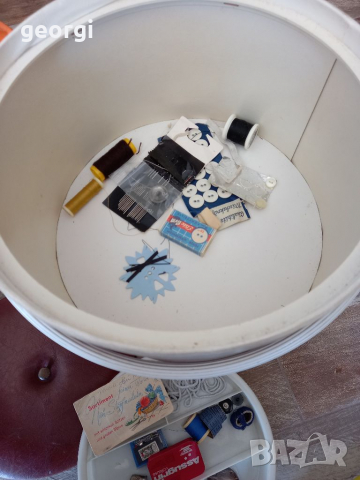 Два ретро немски шивашки кутии за принадлежности, снимка 11 - Колекции - 36180928