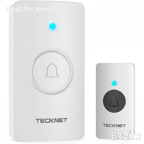 Безжичен звънец TeckNet DoorBell с 38 мелодии, снимка 5 - Друга електроника - 39091917
