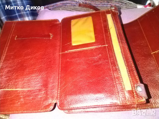 Борсета маркова на Чихад Дери естествена кожа чанта за ръка 240х175х80мм, снимка 8 - Чанти - 40900791