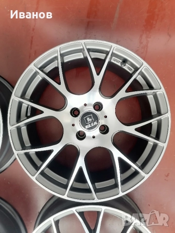 джанти 17" 4х100 спорт пакет , снимка 5 - Гуми и джанти - 52281551