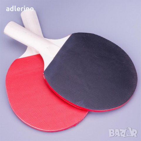 Комплект за тенис на маса от 6 части, сгъваема мрежа, хилки, топчета, снимка 2 - Други игри - 34459227