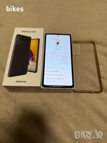 Samsung galaxy A72 128gb/6ram КАТО НОВ 110€