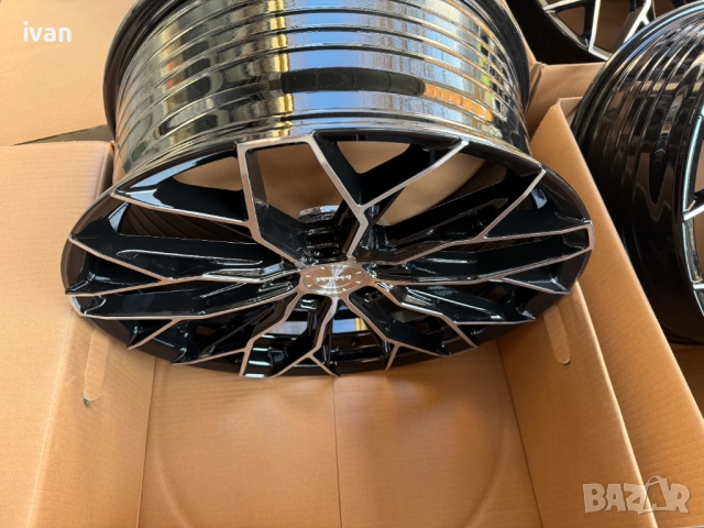 4 бр. чисто нови алуминиеви джанти Monaco 19" 5x114.3 , централен отвор 64.1 , ET40, 8,5J, снимка 9 - Гуми и джанти - 53873058