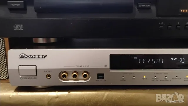 5.1 канален ресийвър Pioneer VSX-C100-S с ОРИГИНАЛНО дистанционно AXD-7323, снимка 6 - Ресийвъри, усилватели, смесителни пултове - 55778983