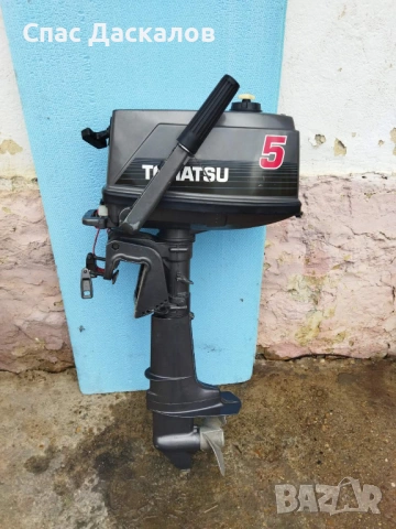 Извънбордов мотор Tohatsu 5 к.с. , снимка 2 - Аксесоари и консумативи - 53787258