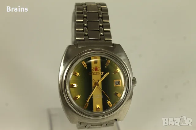 1970's Японски Часовник ORIENT 16720 Автомат Перфектен, снимка 2 - Мъжки - 56328152