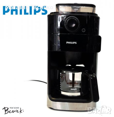 Кафемашина с филтър и вградена мелачка Philips HD7767 / Grind and Brew Filter, снимка 3 - Кафемашини - 38879701