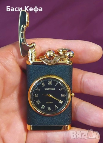 Газова Запалка с Часовник, снимка 4 - Запалки - 53865287