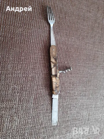 Стар джобен нож,ножче,ножка #79, снимка 3 - Други ценни предмети - 47667512